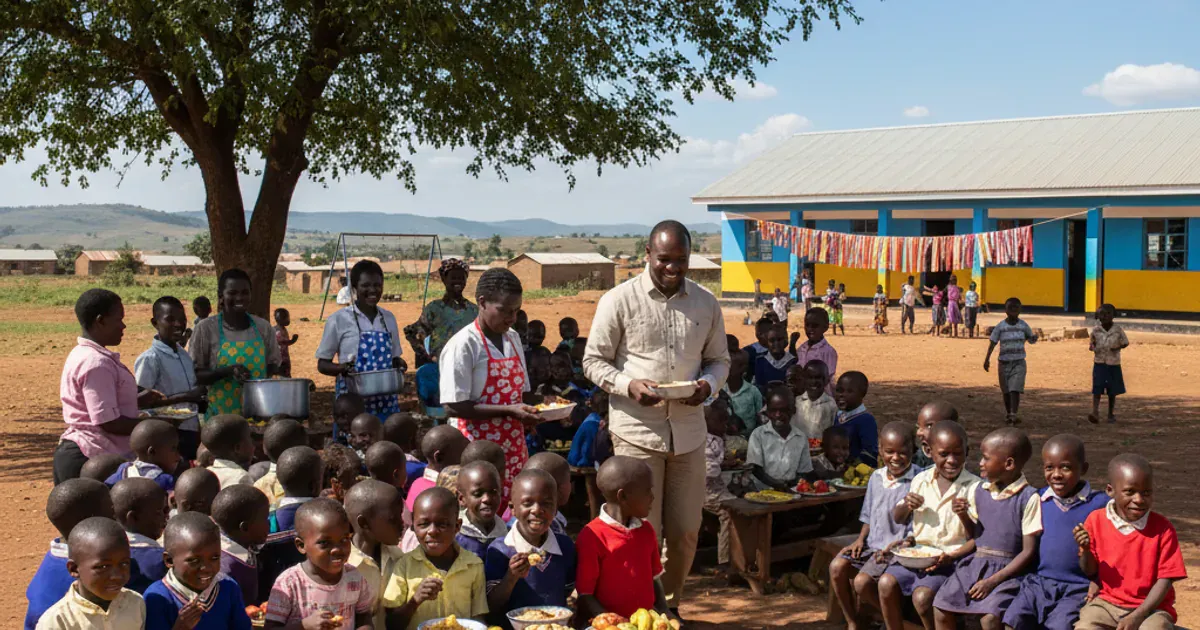 John Sakaja’s Quiet Revolution: Using Food to Bring Children Back to School