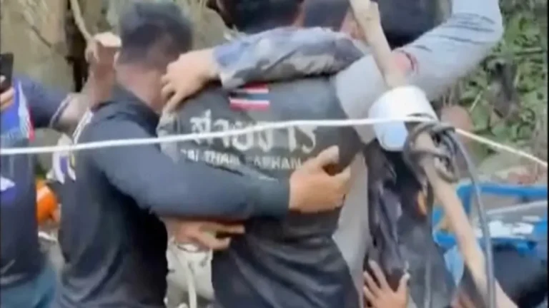 Survivors Discovered in Laos Cave, Sparking Rescue Team Celebrations