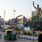 Kolkata Authorities to Relocate Unstable Lionel Messi Statue Amid Safety Worries